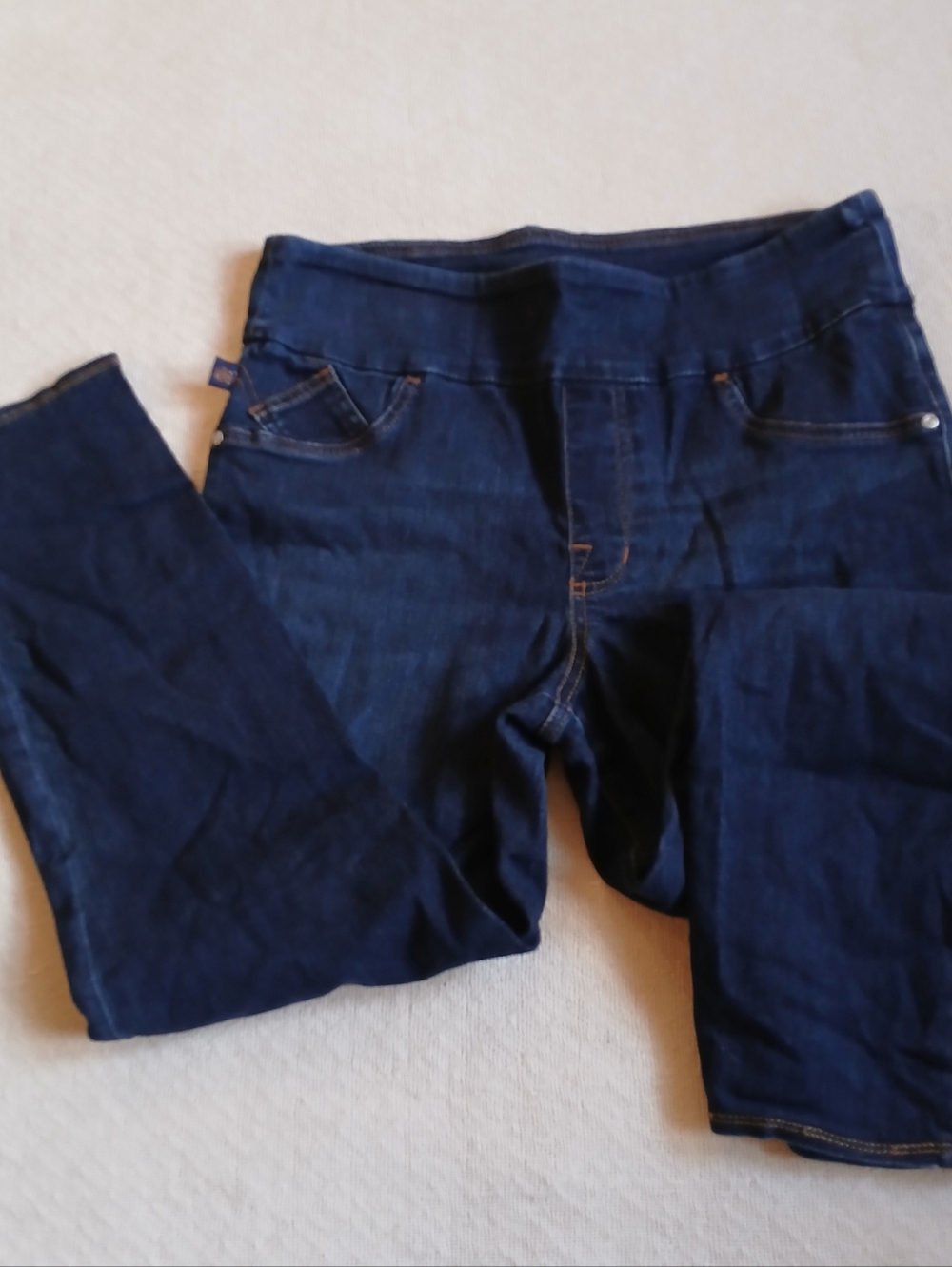 R&R ♡ fever crop pull on jegging denim jeans  14 y2k casual streetwear luxe
